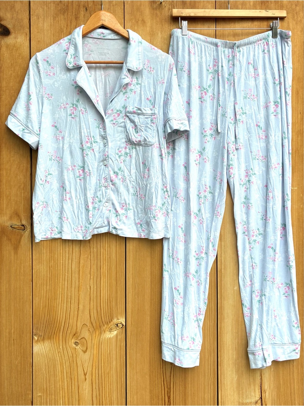 Rachel Ashwell Floral Pajama Set Sz Large